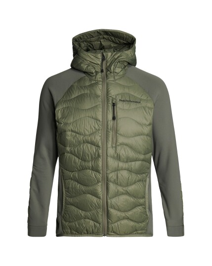 Peak Performance Helium Down Hybrid Hood Jacket M Pine Needle (Storlek M)