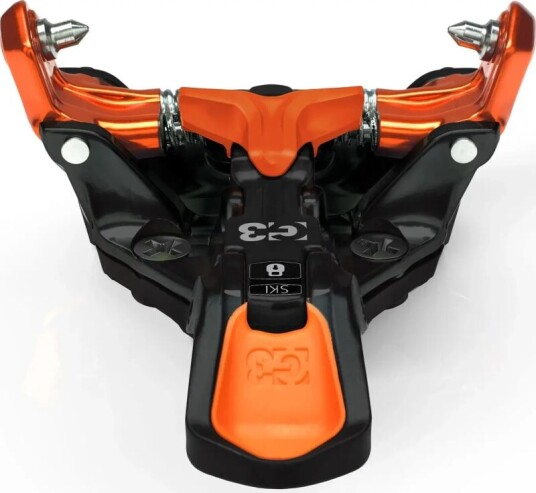 G3 Ion 12 Binding 100 mm, Black/Orange