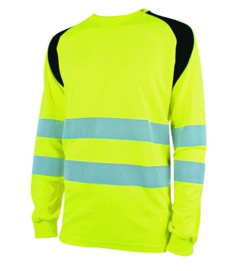 YOU Lund ProDry Genser, HiVis kl.2 Mann, Str. L, HiVis Gul