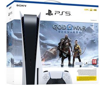 Sony PlayStation 5 Standard 1TB + God of War Ragnarök (voucher)