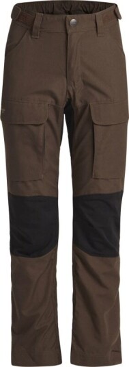 Lundhags Juniors' Fulu Rugged Stretch Hybrid Pant 140, Tea Green/Black