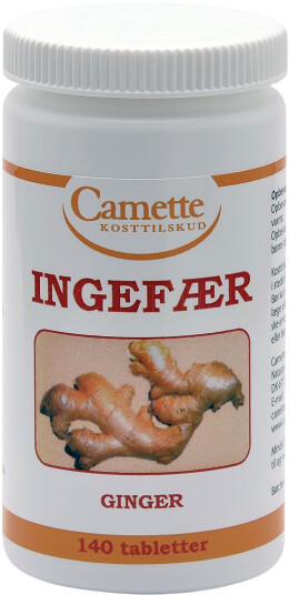 Camette Ingefær 140 Tabletter