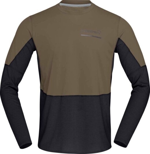 Norrøna Men's Senja Equaliser Lightweight Long Sleeve Grønn L Man