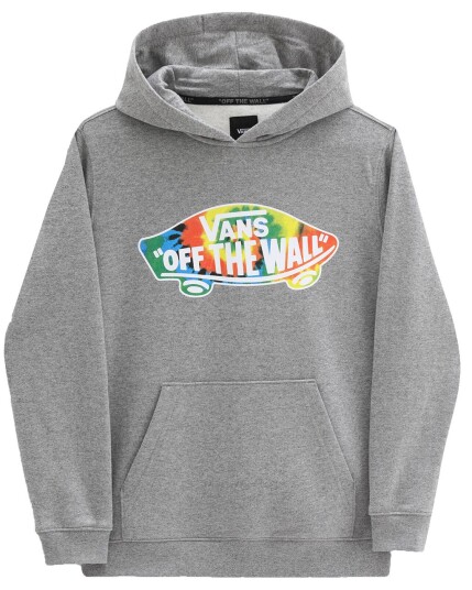 Vans OTW Pullover Fleece Boy JR Cement Heather/Spiral Tie Dye (Storlek L)