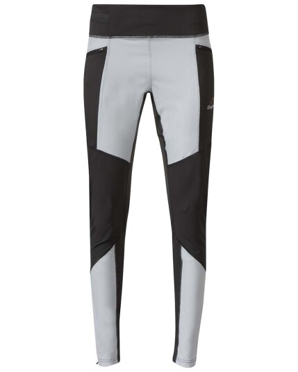 Bergans Y Lightline Progressive Tights W Pearl Grey/Dark Shadow Grey (Storlek 38)