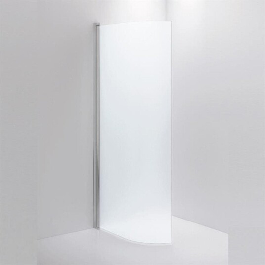 INR Iconic Nordic Rooms Dusjvegg Linc Josephine B78 og B88cm Krom / 88cm Frostet Glass