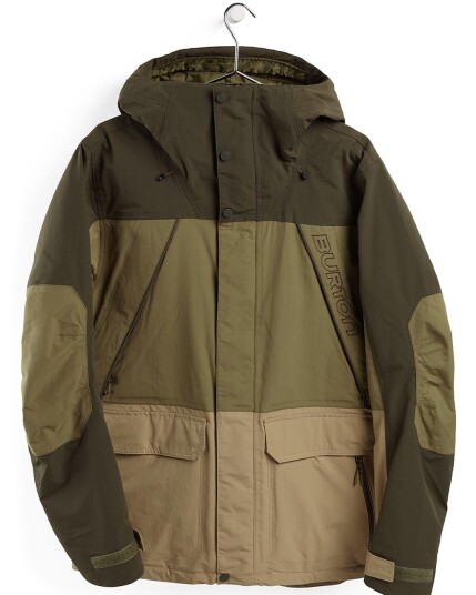 Burton Breach Jacket M Forest Night/Martini Olive/Kelp (Storlek S)