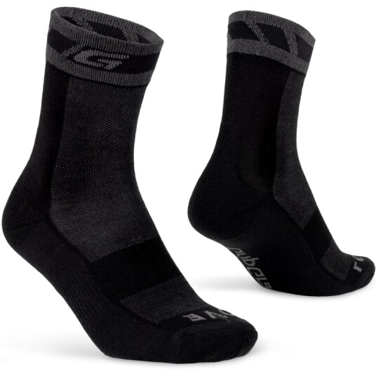 Gripgrab Merino Winter Sock L (44-47), Black