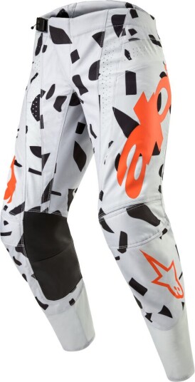 Alpinestars Techstar Rantera Motocross bukser 36 Svart Hvit Oransje