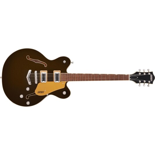 Gretsch G5622 Electromatic Dc V-Stoptail, Laurel Fb, Svart Gull