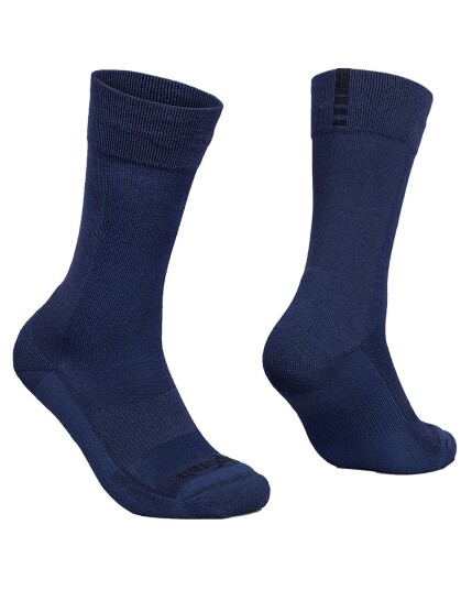 GripGrab Winter Merino High Cut Socks Navy Blue ( Storlek L )