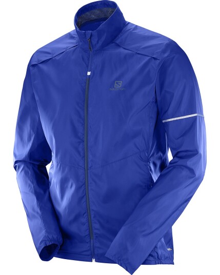 Salomon Agile Wind Jacket M Surf The Web (Storlek M)