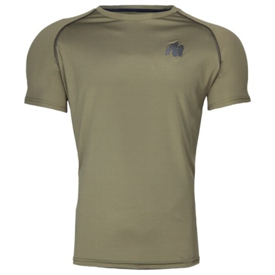 Performance Tee, Army Green Grön Small