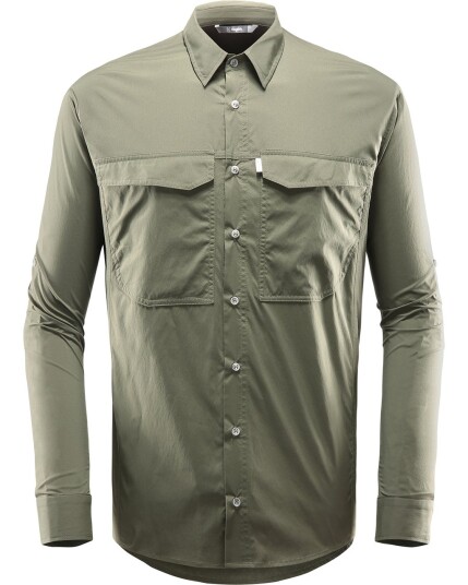 Haglöfs Salo L/S Shirt M Deep Woods (Storlek M)