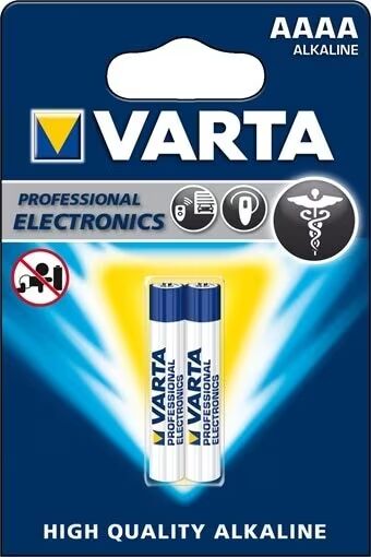 Varta Alkaline Bli 2 AAAA batteri (2-pakk)