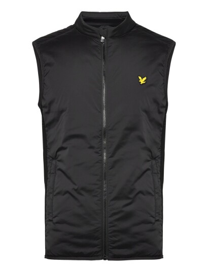 Scott Golf Gilet Black Lyle & Scott Sport JET BLACK S,M,L,XL,XXL