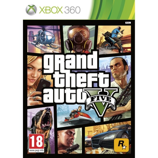 Grand Theft Auto V  (Xbox 360)