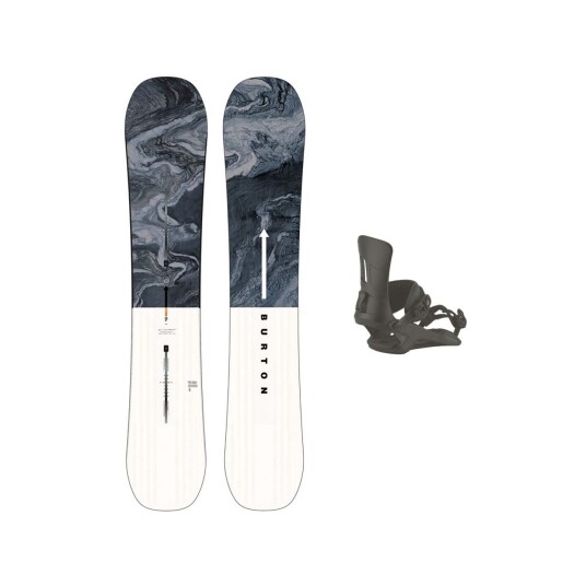 Burton Flight Attendant m/binding All Mountain/Freeride - Herre