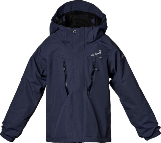 Isbjörn of Sweden Kids' Storm Hard Shell Jacket 122/128, Navy