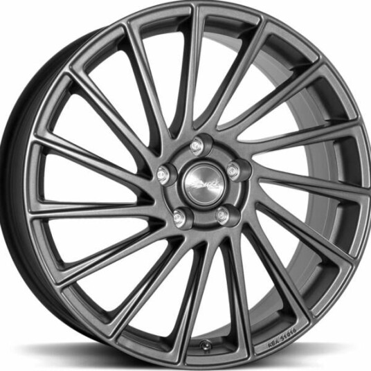 Brock B39 Himalaya Grey Matt 7.5x18 4x100 ET45 B63.4