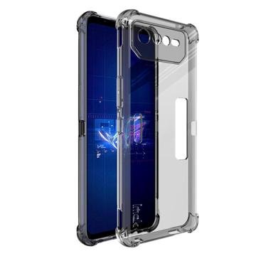 Imak Drop-Proof Asus ROG Phone 6 Pro TPU-deksel Svart / Gjennomsiktig