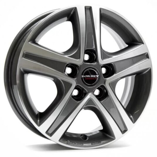 Borbet Cwd Mistral Anthracite Gloss Pol 7x17 5x112 ET51 B66.6