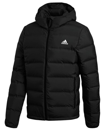 Adidas Helionic Down Hooded Jacket M Black (Storlek XL)