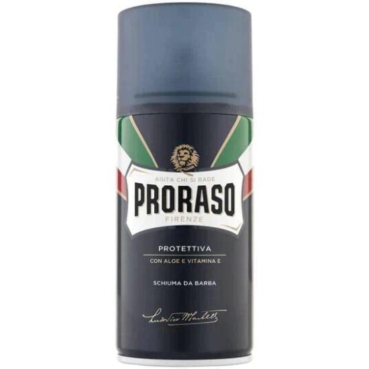 Proraso barberskum på boks Aloe Vera og Vitamin E 300 ml 400 ml