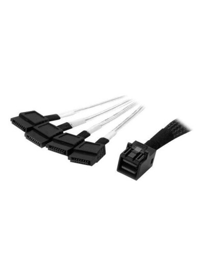 StarTech.com 1m Internal Mini SAS to SATA Cable - SFF-8643 to 4x SATA - SATA / SAS cable - 1 m