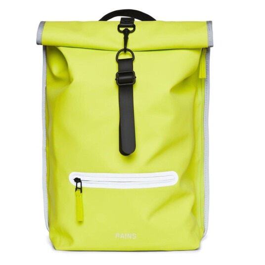 Rains ROLLTOP RUCKSACK  Reflective Digital Lime