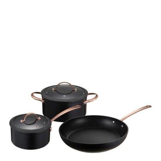 Modern House Black Copper grytesett kfcc g7 3 deler svart/kobber