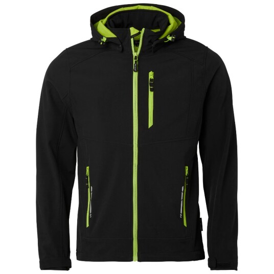 Top Swede Herre 351 Langermet Softshell Svart, 1 stk ,SBG-35102100503 XXL