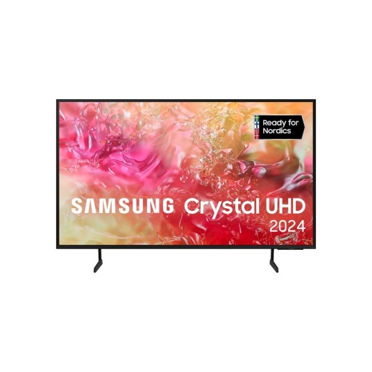 Samsung 75" Crystal UHD DU7105 4K Smart TV (2024), Black