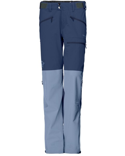 Norrøna Falketind Windstopper Hybrød Pant W Indigo Night /Bedrock (Storlek S)