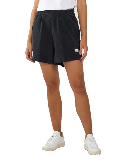 Knowledge Cotton Terry Elastic Waist Shorts W 1300 Black Jet (Storlek 36)