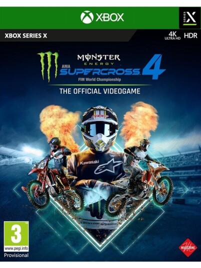 Monster Energy Supercross: The Official Videogame 4 (Xbox Series S) Racing