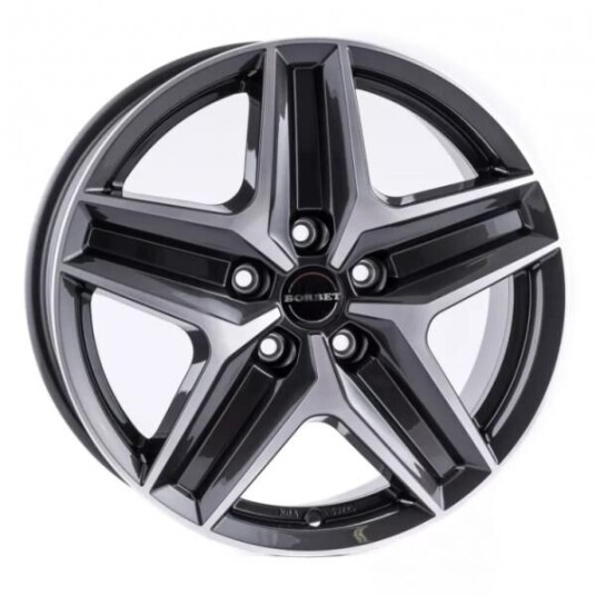 Borbet Cwz Mistral Anthracite Gloss Pol 7.5x18 5x130 ET53 B78.1