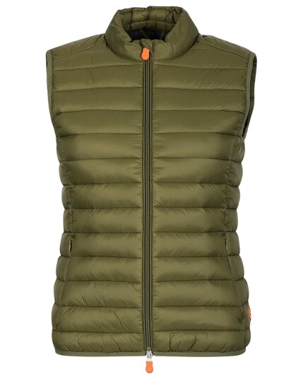 Save The Duck Anita Vest D85310 W Dusty Olive (Storlek S)