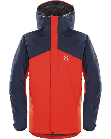 Haglöfs Niva Insulated Jacket M Tarn Blue/Habanero (Storlek L)