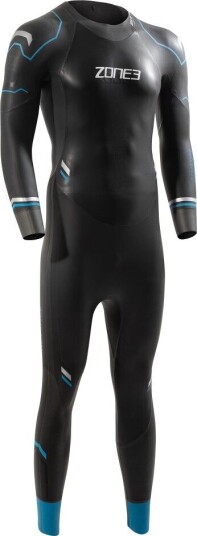 Zone3 Mens' Advance Wetsuit Black/Blue MT