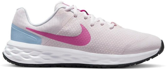 Nike Revolution 6 Running Shoes Big Kids Pearl Pink/Cobalt Bliss/Football Grey/Cosmic Fuchsia 38.5