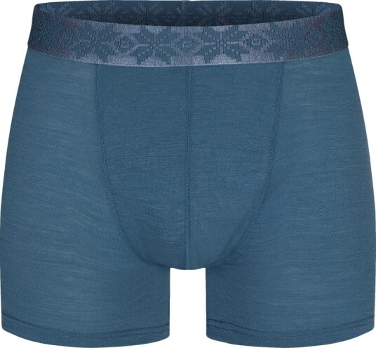 Gridarmor Men's Finse Merino Boxers M , Indian Teal