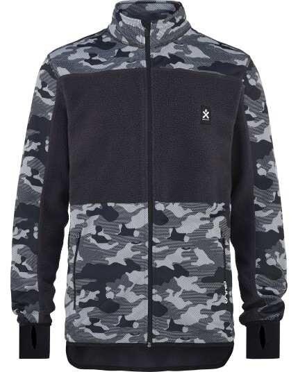 Bula Camo Fleece Jacket M Dgrey (Storlek M)