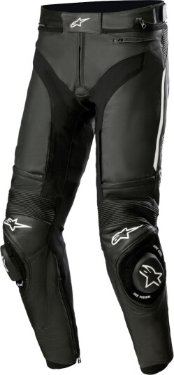 Alpinestars Missile V3 Motorsykkel skinn bukser 56 Svart Hvit