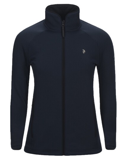 Peak Performance Chill Zip Sweatshirt W Blue Shadow (Storlek XL)