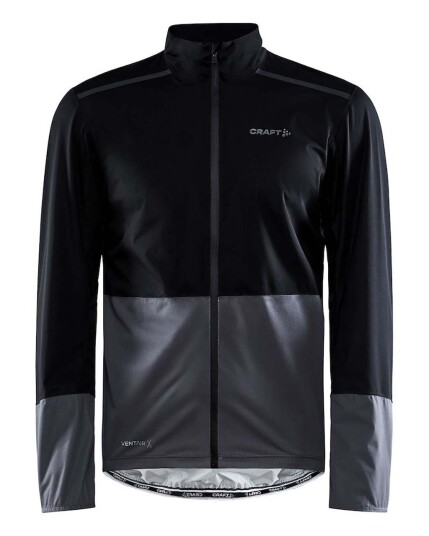 Craft Adv Endur Hydro Jacket M Black/Granite (Storlek M)