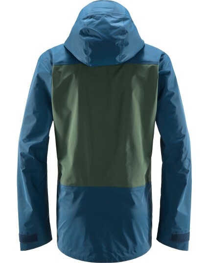 Haglöfs Vassi Touring Gtx Jacket M Fjell Green/Dark Ocean (Storlek XL)