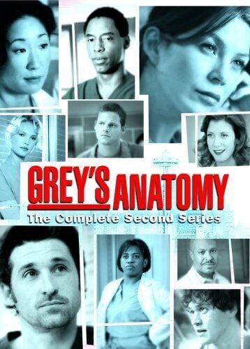 Grey's Anatomy: Complete Second Season DVD 2007 Ellen Pompeo cert 15 7 discs Englist Brand New