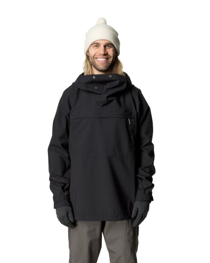 Houdini Shelter Anorak M True Black (Storlek L)