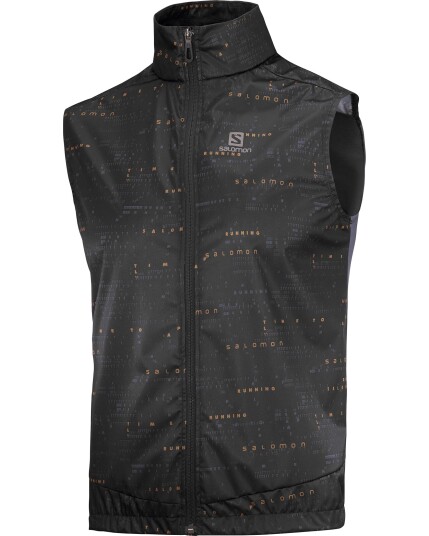 Salomon Light Vest M Black/AO (Storlek M)